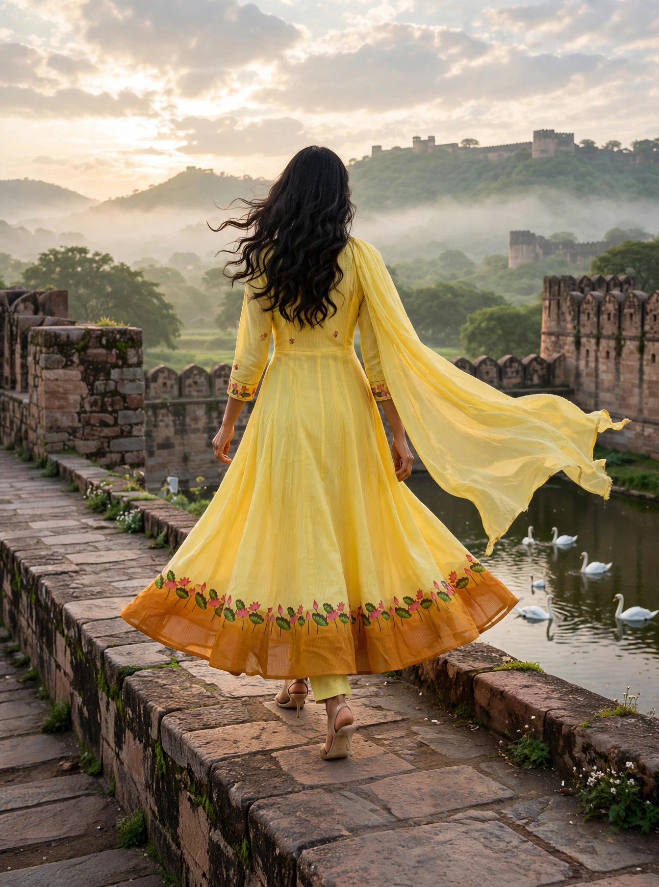 Ladies anarkali
