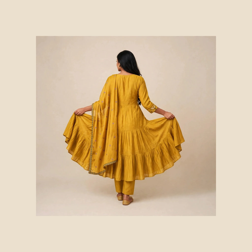 LADIES ANARKALI DRESS