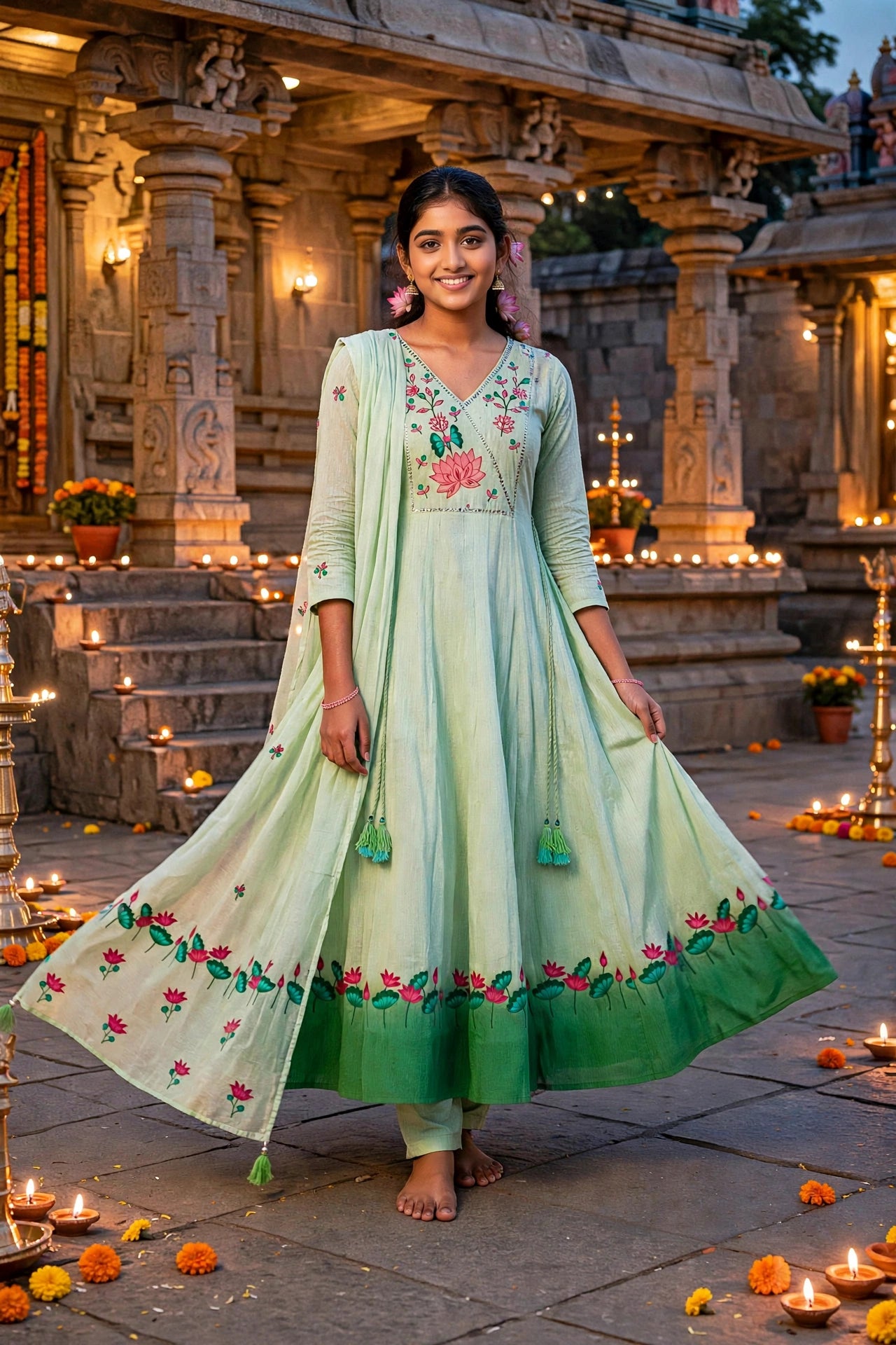 Ladies anarkali