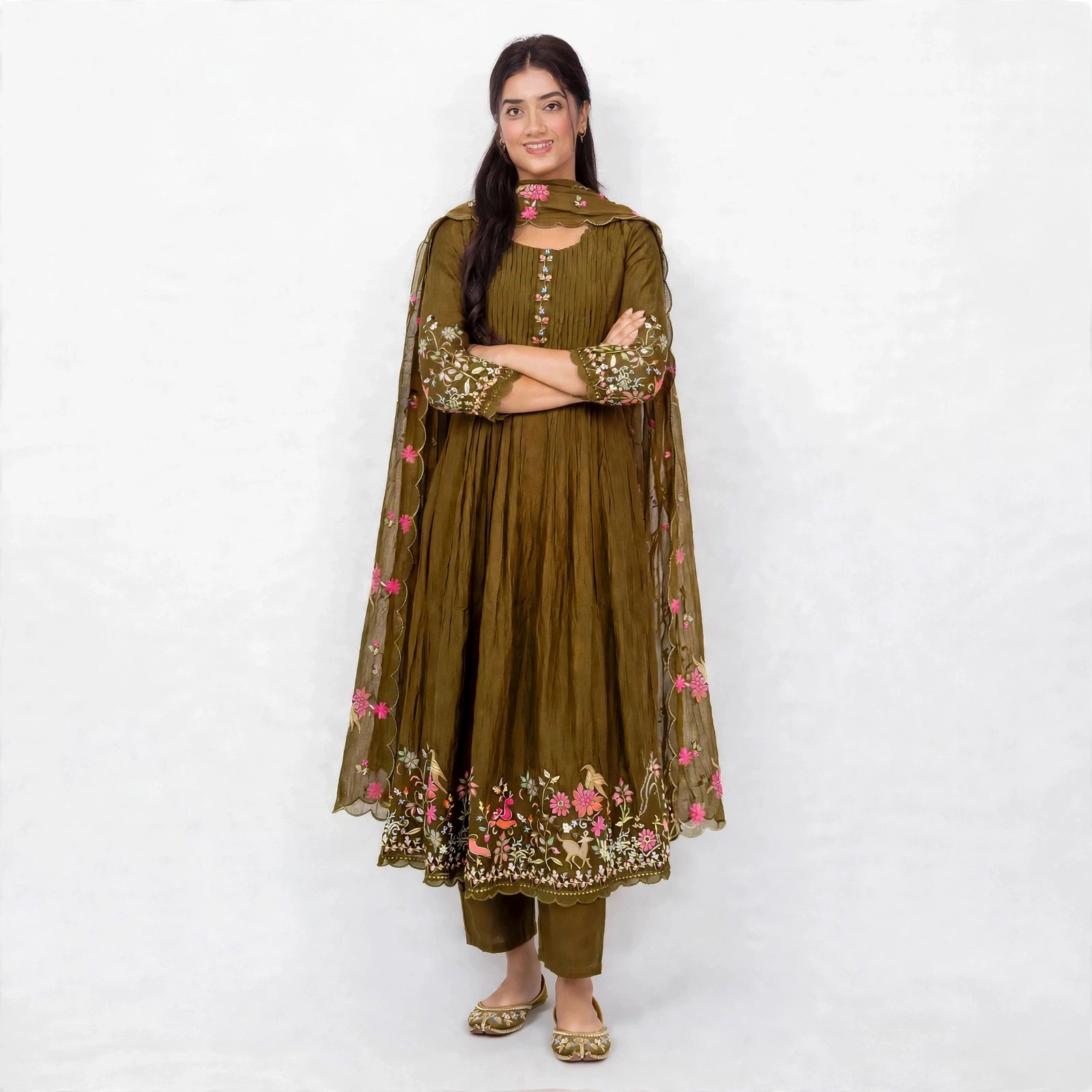 LADIES ANARKALI DRESS