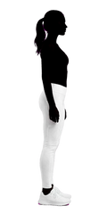 LADIES LEGGING-CITY HEART  65ch10m